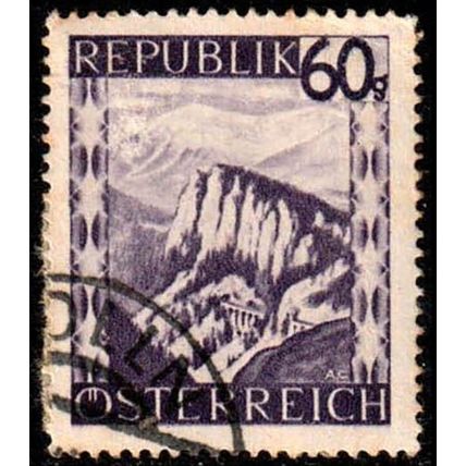 Austria 1945 Landscapes 60g Used Stamp