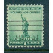 Used 899 1c Statue of Liberty Barely Clears NA1604