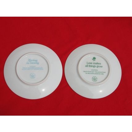 4 Avon Mother's Day Plates 1987 1988 1989 1991 5 inch Collectible