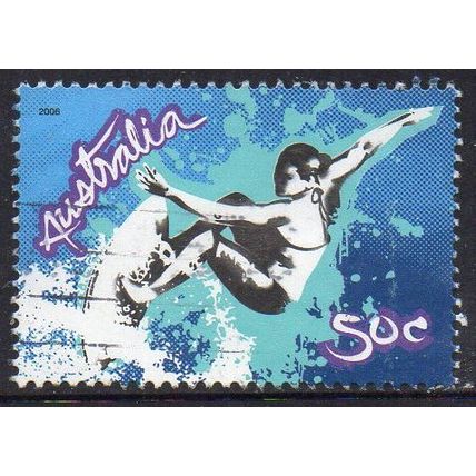 Australia 2006 Extreme Sports - Surfing 50c Used