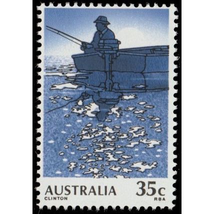 Australia 1979 35c Boat Fishing MNH - SG 725