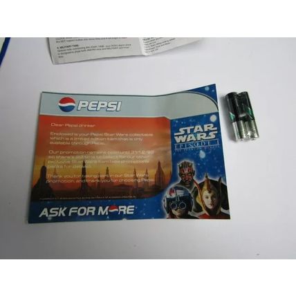 Star Wars Pepsi Promo R2D2 Alarm Clock and Projector 1999 RARE Pepsi Box Set
