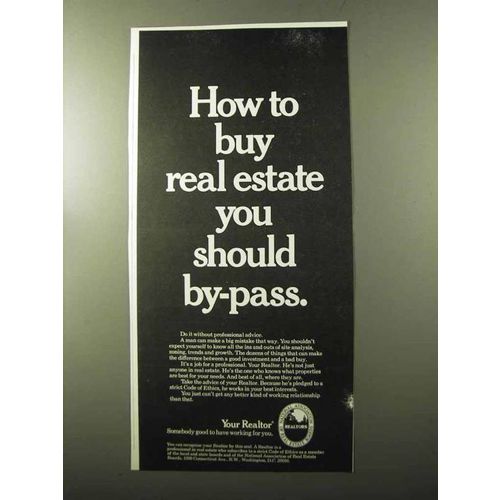 1970 National Association of Real Estate Boards Ad - By-pass