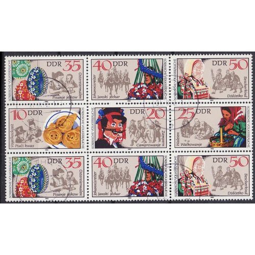 GERMANY DDR [1982] MiNr 2716 9er ( OO/used ) [01] Trachten
