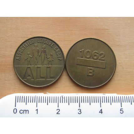 Associated Leisure Group 1062-B Token (E124)