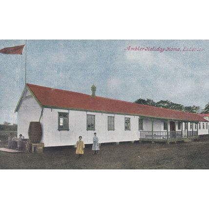 Ambler Holiday Home Chalet Yorkshire Old Postcard