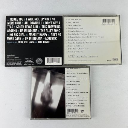 Lyle Lovett And His Large Band 3xCD Lot #1