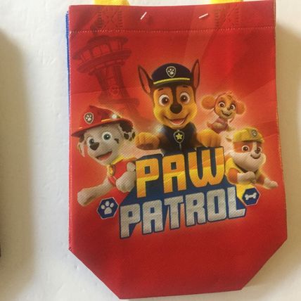 NEW Paw Patrol 8'' x 7'' Bags (4 Total)