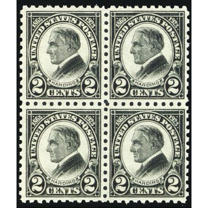 612, Mint VF NH Block of Four Stamps CV $130 ** Stuart Katz