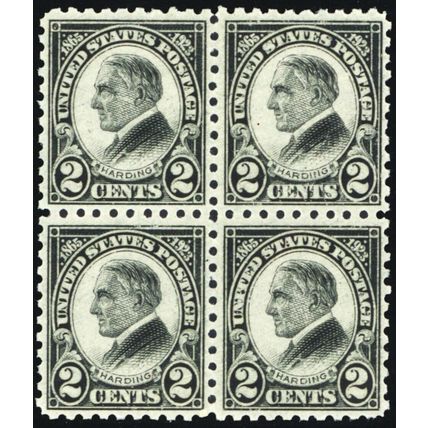 612, Mint VF NH Block of Four Stamps CV $130 ..- Stuart Katz