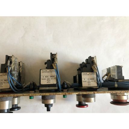 KINGSBURY ALLEN-BRADLEY 800MR-JX5B,800T-FXT,800MR-02, 800MR-A1 CONTROL PANEL,TM
