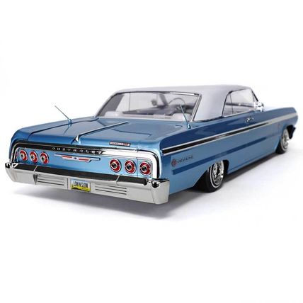 REDCAT SIXTYFOUR RTR RC LOWRIDER CAR 1:10 1964 CHEVY IMPALA HOPPING Blue/White