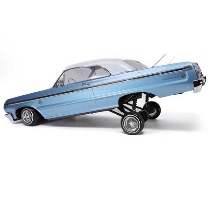 REDCAT SIXTYFOUR RTR RC LOWRIDER CAR 1:10 1964 CHEVY IMPALA HOPPING Blue/White