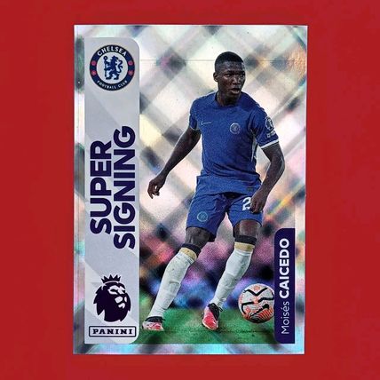 Moisés Caicedo #220 - Panini Premier League 2023-2024 Sticker Chelsea