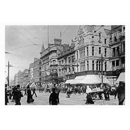 pt2840 - Market Street , Manchester , Lancashire - print 6x4