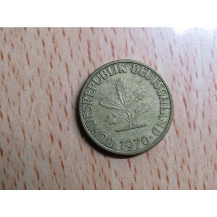 1970g 5 Pfennig Germany Coin