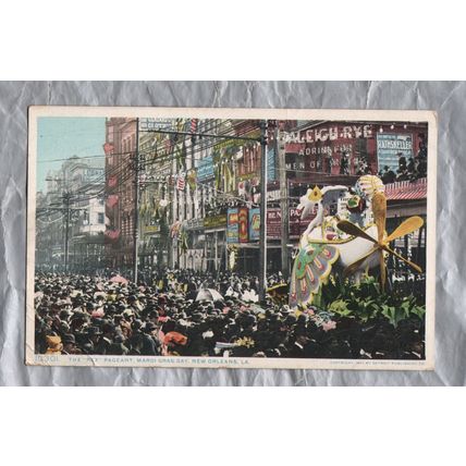 10301 The "Rex" Pageant, Mardi Gras Day, New Orleans, LA - Postally Unused - De