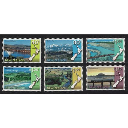 New Zealand Scenic Railway Services 6v 1997 MNH SG#2091-2096