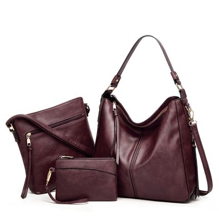 Women Fashion Handbags Wallet Tote Bag Shoulder Bag Top Handle Satchel Purse Set