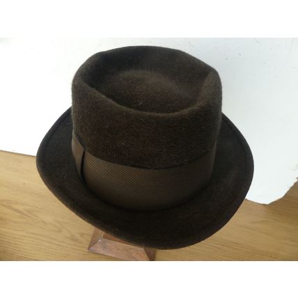 AMERICAN 1950S ROYAL STETSON FEDORA TRILBY PORK PIE HAT