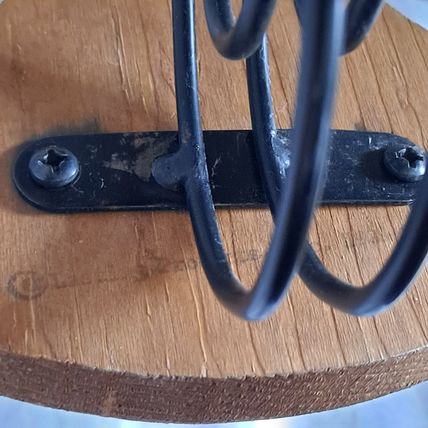Vintage Lasting Products PENNY FARTHING 20" Big Wheel Metal Wall Art 1989-1990