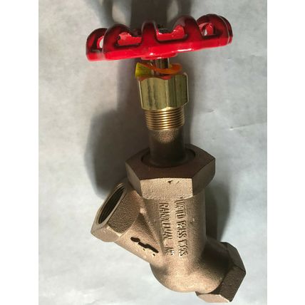United Brass Works 1" BOILER 200 WSP BLOW DOWN Y VALVE,NC,1" npt BLOWDOWN Valve