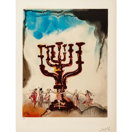 Salvador Dalí Aliyah 1968 picture 7 Poster Canvas Movie Film Print A0 A1 A2 A3 A