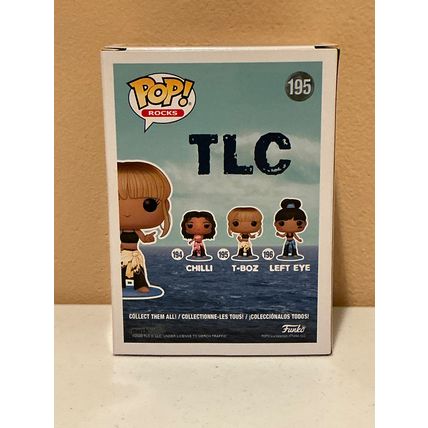 Funko Pop! Rocks: TLC - T-Boz #195 Vinyl Figure (Box & Protector)
