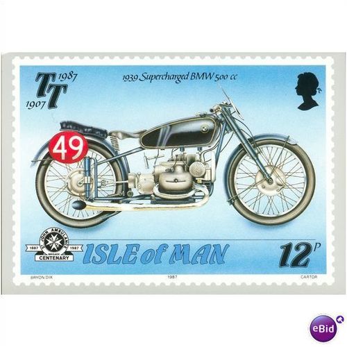 IOM PHQ 1987 - TT Supercharged BMW 500cc 1939