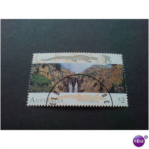 AUSTRALIA 1993 WORLD HERITAGE SITES $2 USED