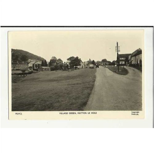 Yorkshire HUTTON LE HOLE Village Green Postcard by Frith (HLH.2)