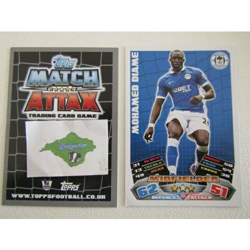 Topps Match Attax 2011 2012 Football Cards Teams N-W Card Variants (ef2)