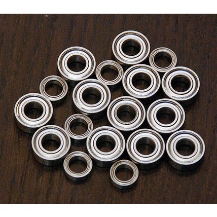 (18pcs) TAMIYA M05 / MINI COOPER RACING M05 Metal Sealed Ball Bearing Set