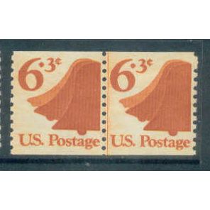 1518 6.3c Liberty Bell Fine MNH CLP B0227