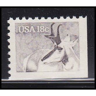 1889 18c Pronghorned Antelope Fine MNH Dry Gum BPS V4670