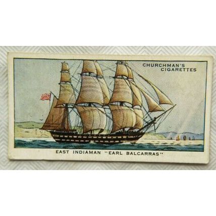 Churchmans Story of Navigation No. 35 East India Balcarras