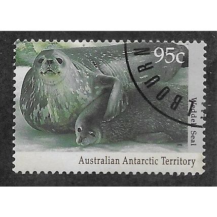 AAT 1992 95c 'ANTARCTIC WILDLIFE' (C.T.O) FINE USED (EBID76-530)