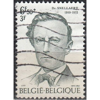 Belgique 1975 Michel 1838 O Cote (2008) 0.70 € Ferdinand Agustijn Snellaert