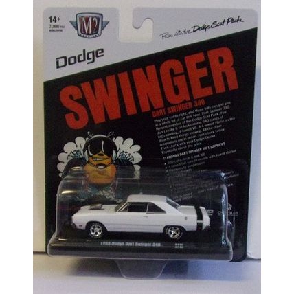 M 2 ' DODGE ' 1969 DODGE DART SWINGER 340 .. white