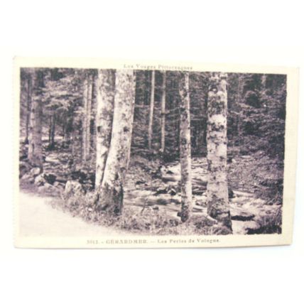 vintage postcard Les Perles de Vologne, Gérardmer