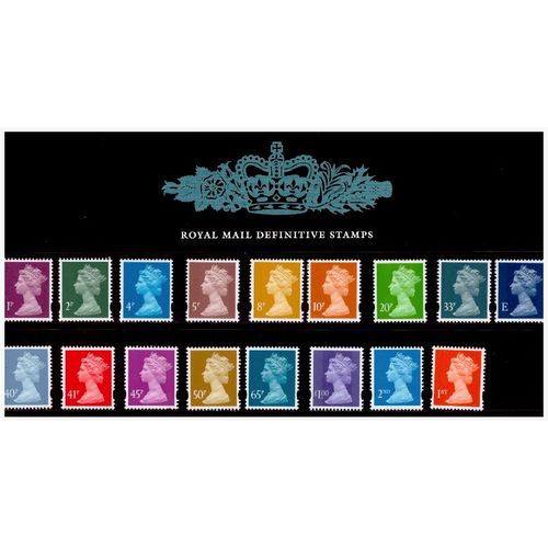 2002 "Royal Mail Definitives" Definitive Pack 57