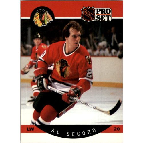 1990/91 Pro Set Hockey Al Secord