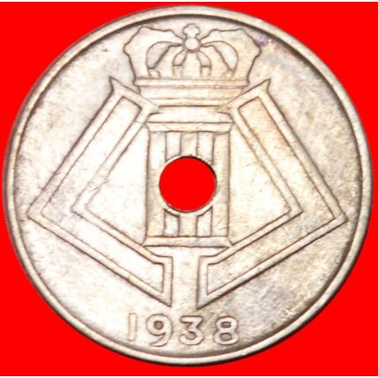 FRENCH LEGEND★BELGIUM 10 CENTIMES 1938★ ★LOW START★NO RESERVE