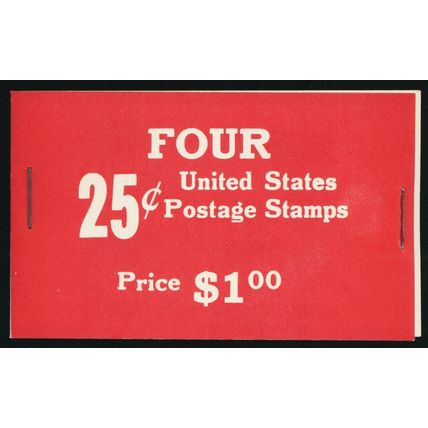 1964 Wheaton Maryland Experimental $1 Booklet Type IIa * Stuart Katz