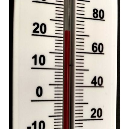 WALL THERMOMETER ~ FOR INDOOR OR OUTDOOR USE ~ HOME, OFFICEM, GARDEN, GREENHOUSE