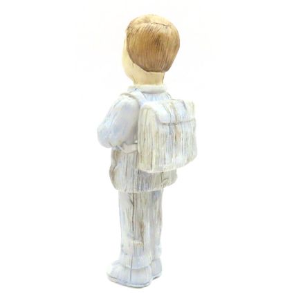 Julian Small Boy Dressed in Blue Ornament Figurine 12 CM Gift Home Decor Collect