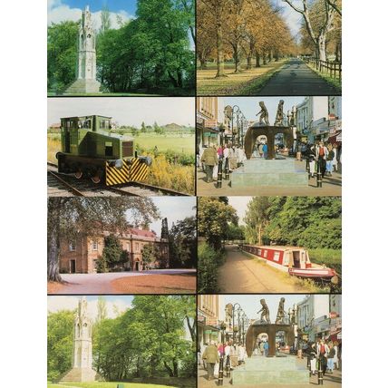 Northampton Wimpy 1990s Burger Restaurant 2x Postcard