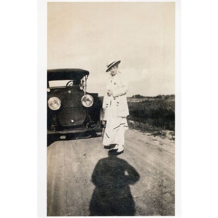 Peter Cohen 1920 Gelatin Silver Print Classic Car V&A Photo Postcard