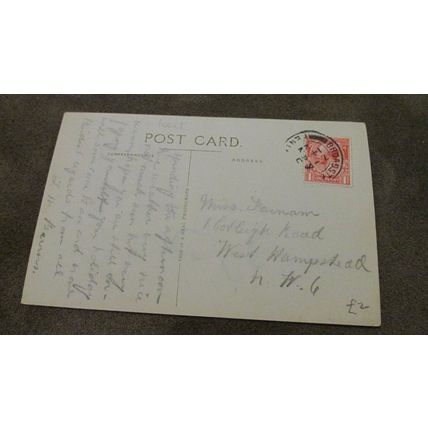 1922 fr Real photo Postcard - Bathing Beach - Broadstairs, Kent
