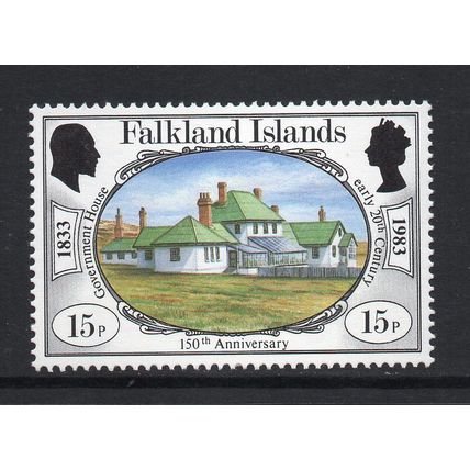 Falkland Islands - 1983 - 15p British Administration 150th Anniv. (sg443) MNH